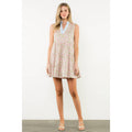 Sleeveless Flower Dress