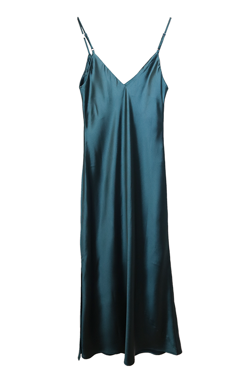 Spaghetti Strap Evening Dress