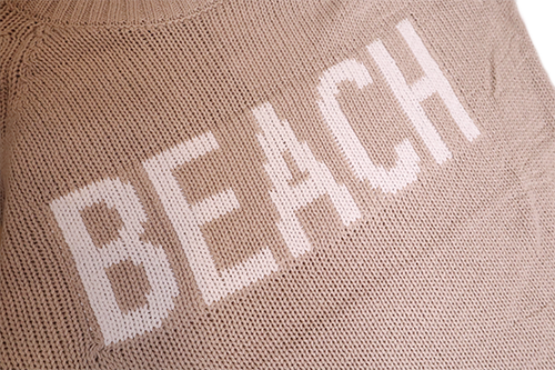 Beach Long Sleeve Sweater