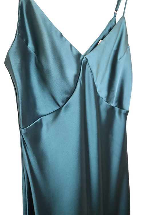 Spaghetti Strap Evening Dress