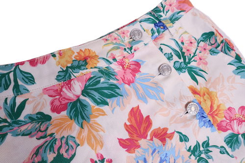 Floral Skorts