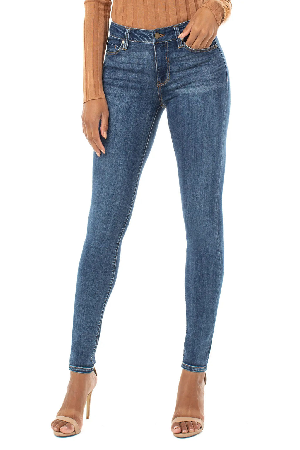 Liverpool Abby Skinny Jeans - Victory