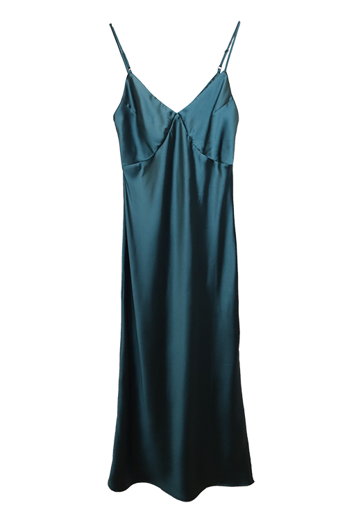 Spaghetti Strap Evening Dress