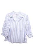 Blue Striped Blouse