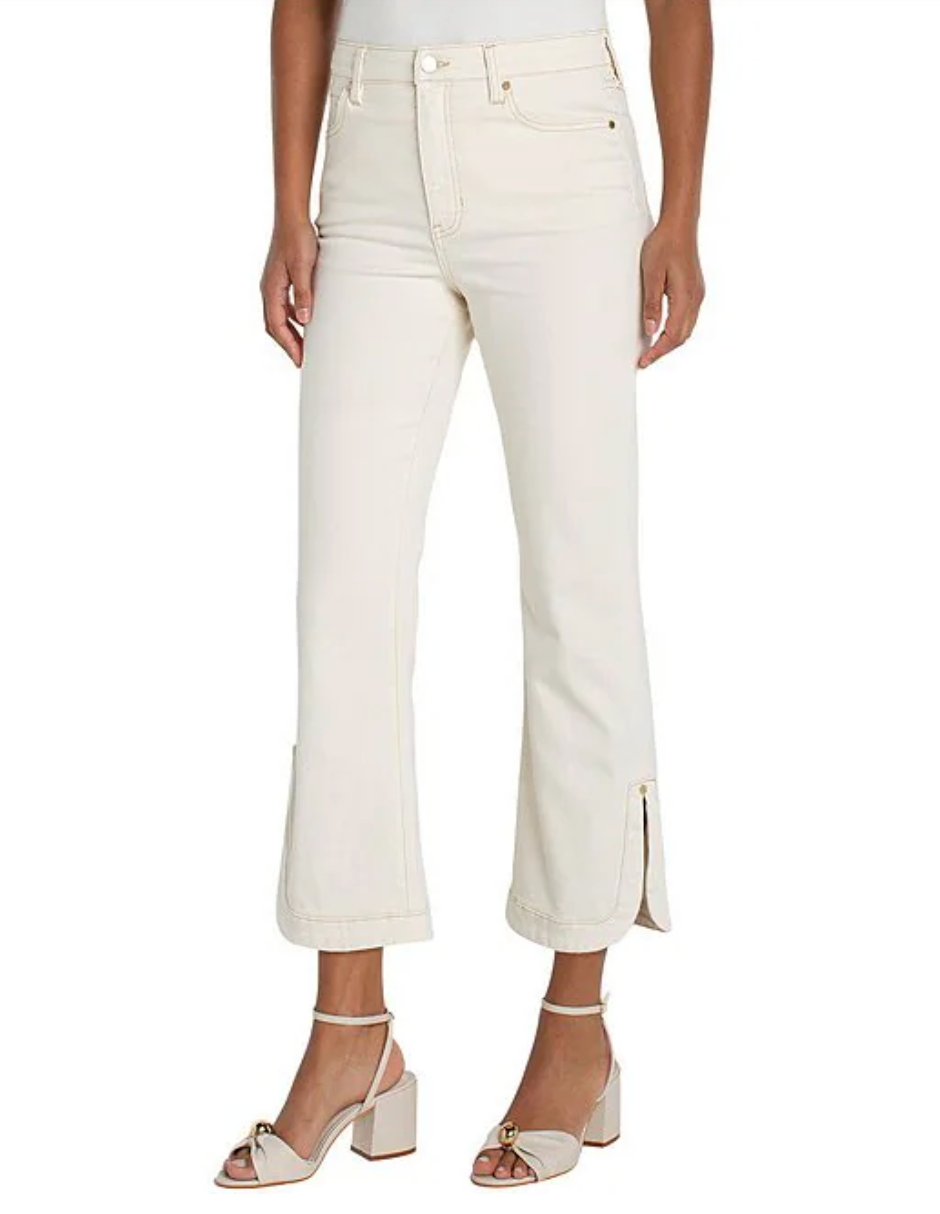 Hanna Hi-Rise Crop Flare jeans