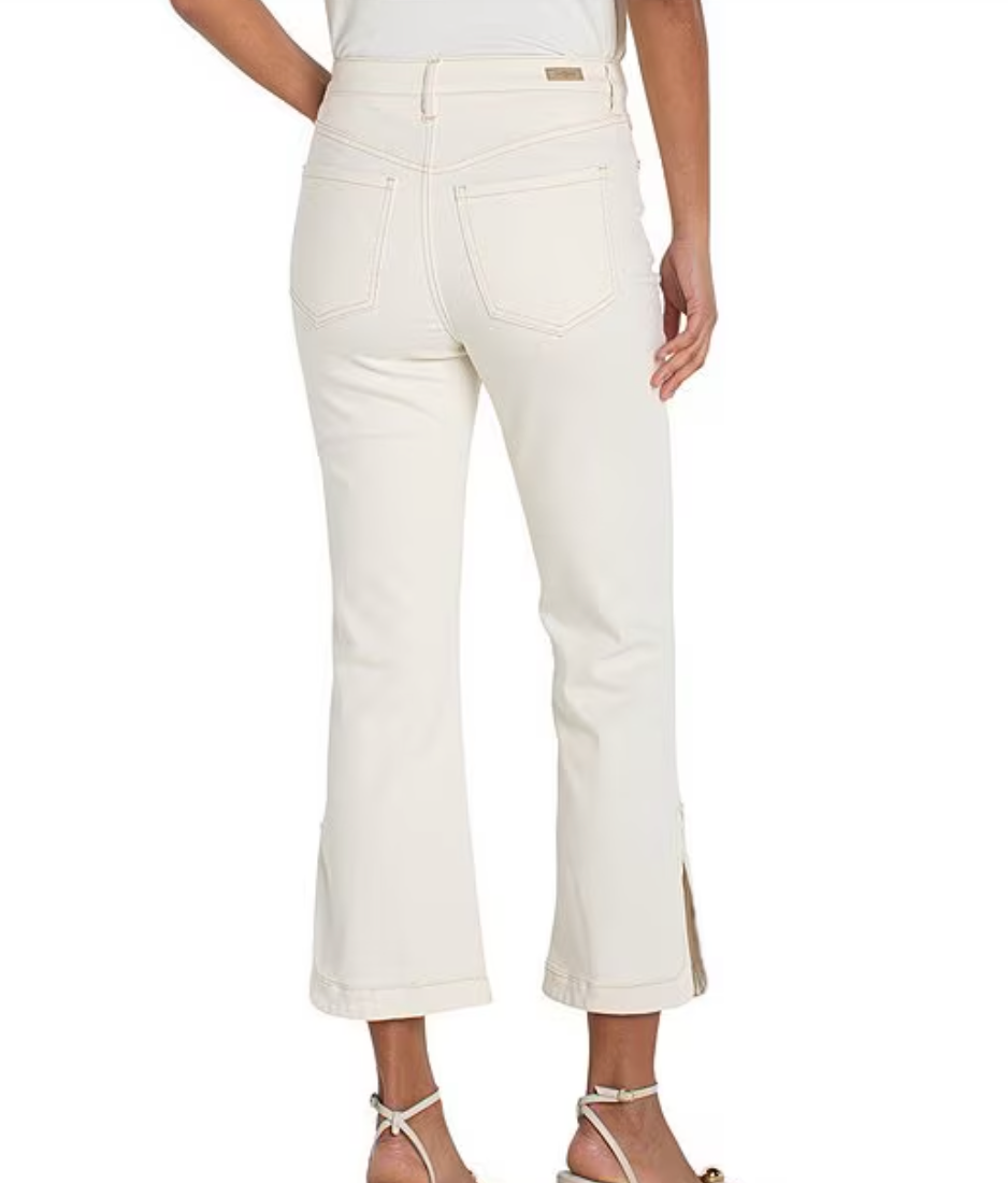 Hanna Hi-Rise Crop Flare jeans