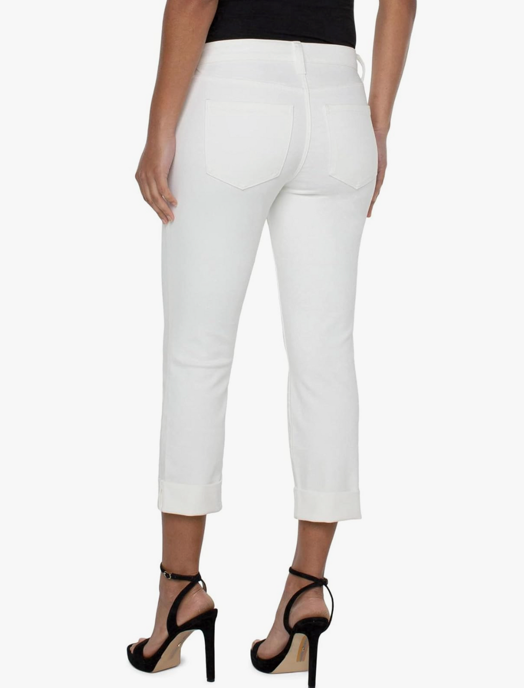 Liverpool Los Angeles Charlie Crop Skinny with Wide Rolled Cuff