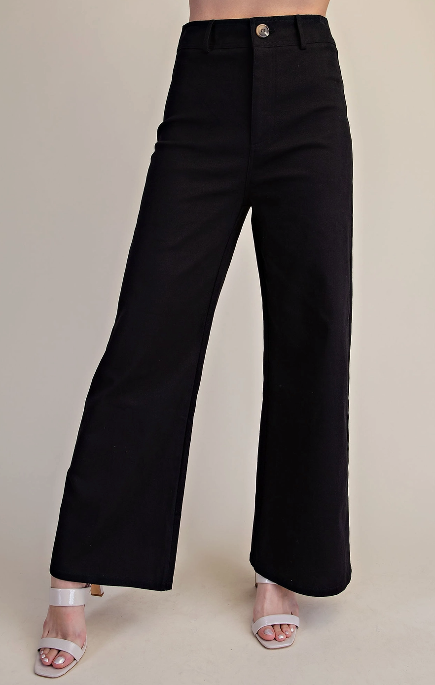 Wide Leg Slacks