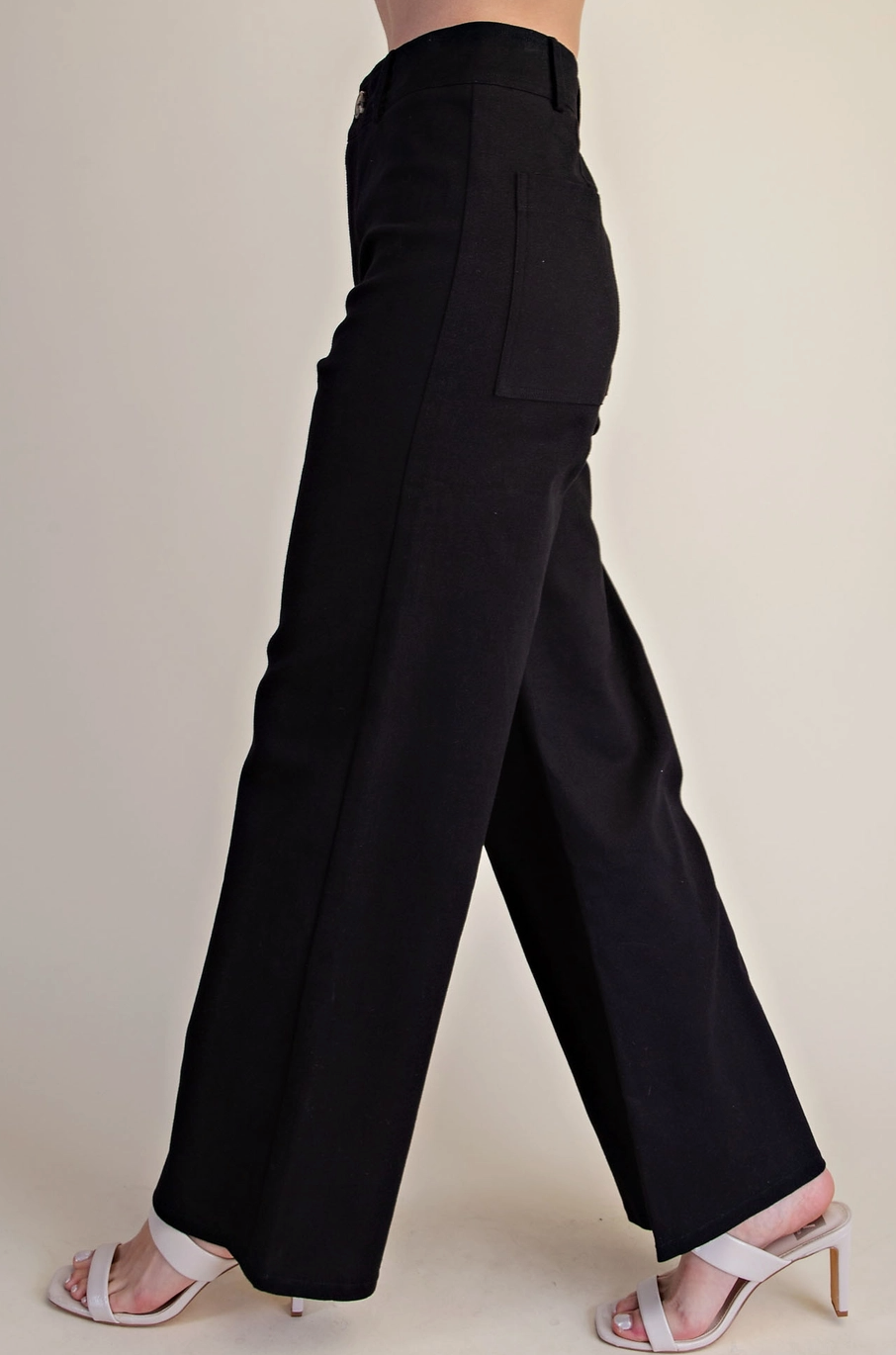 Wide Leg Slacks