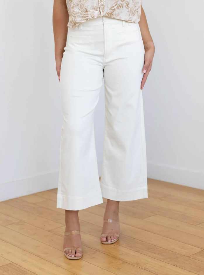 Wide Leg Slacks