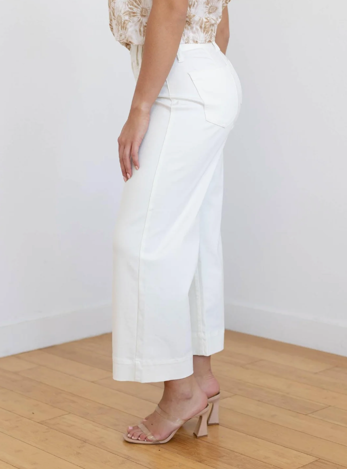 Wide Leg Slacks