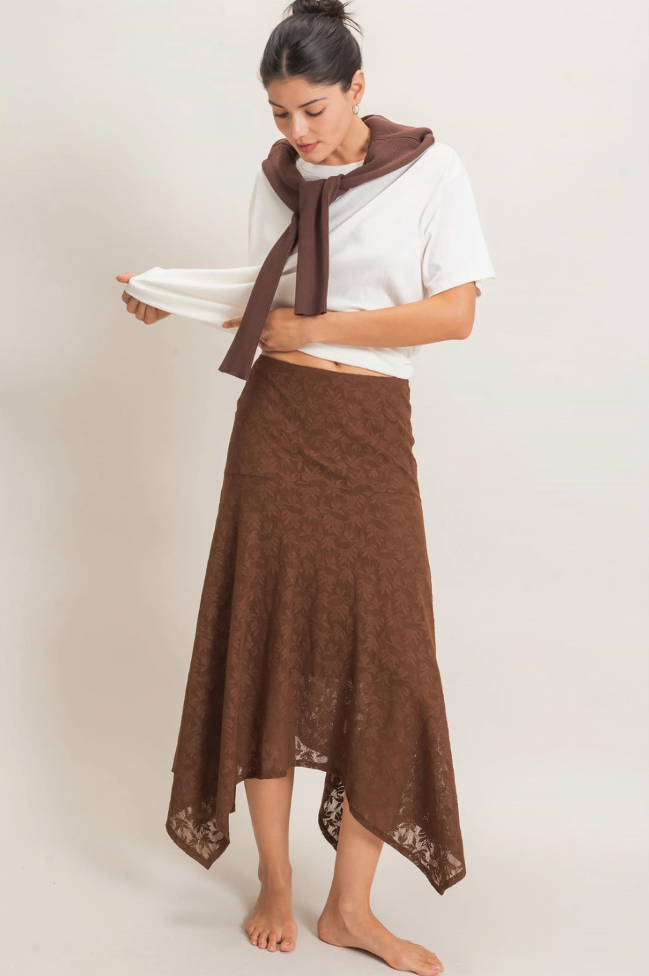 Lace Maxi Skirt