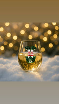 Elf Feet Stemless Wine Glass