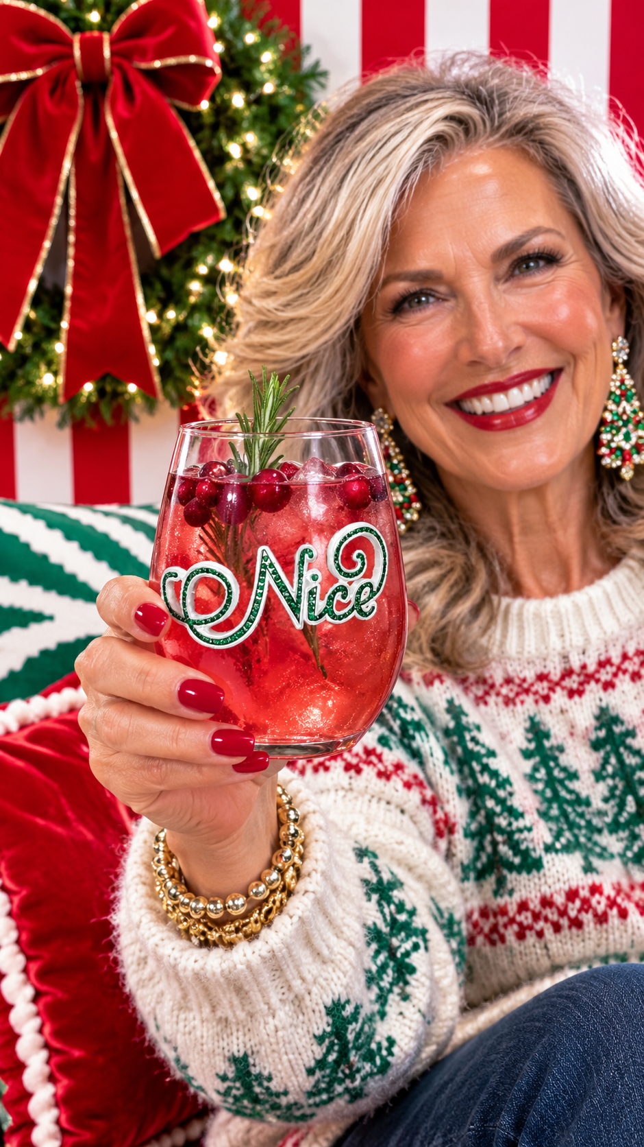 Nice Stemless Wine Glass