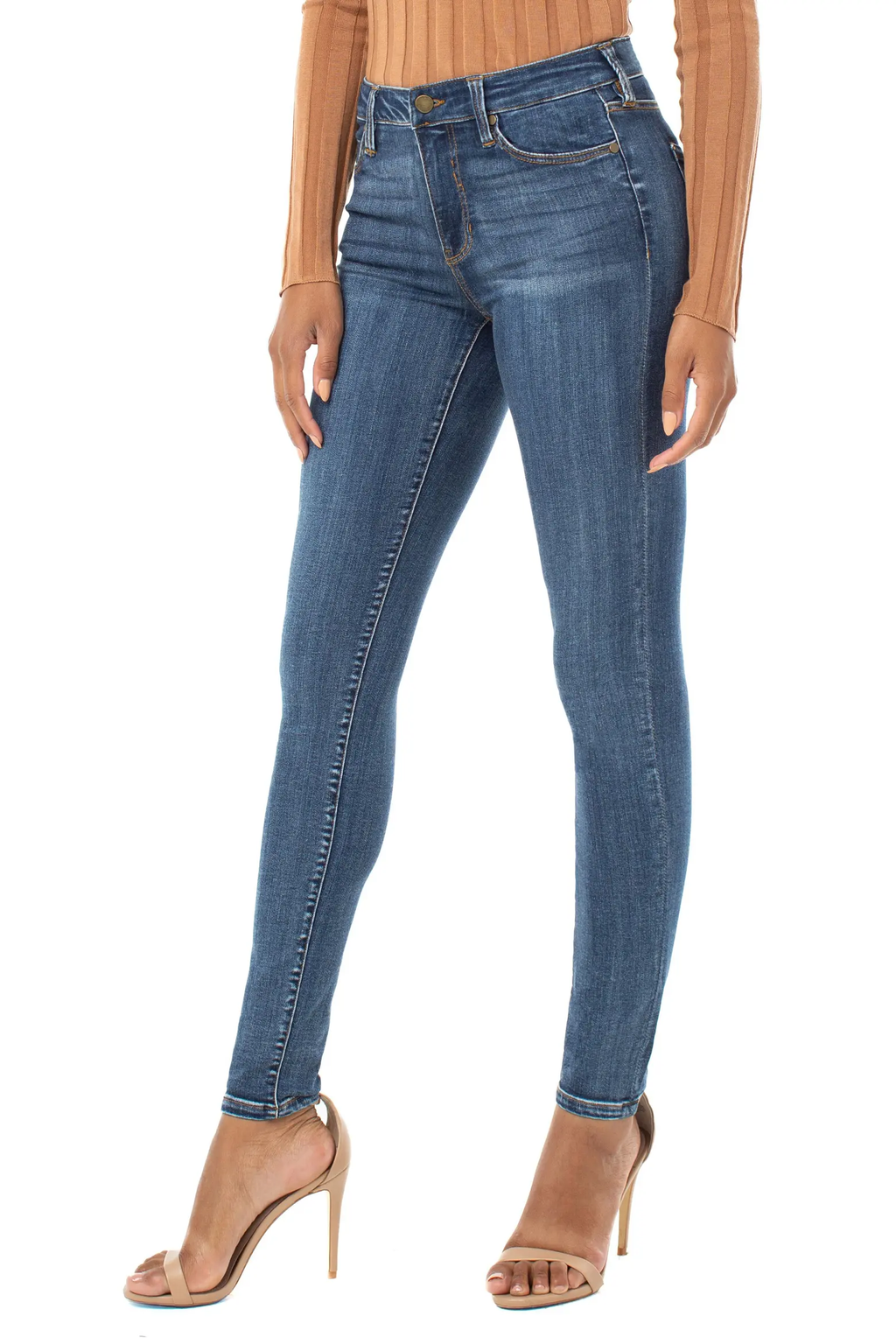 Liverpool Abby Skinny Jeans - Victory